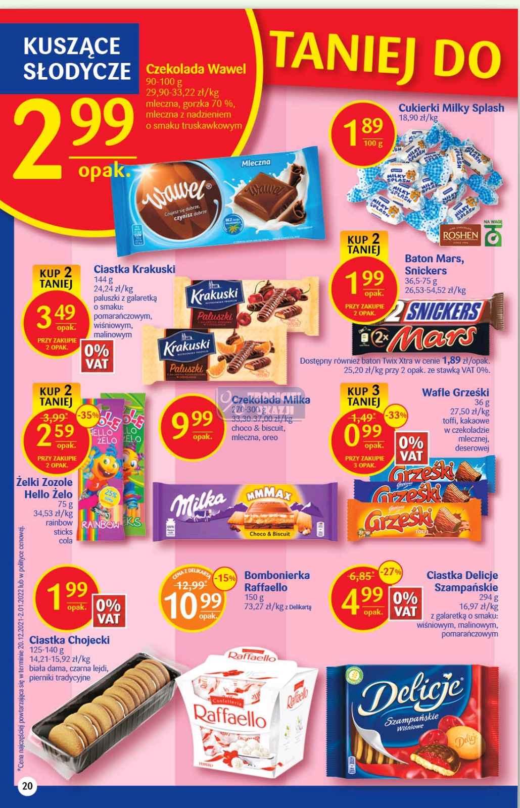 Gazetka promocyjna Delikatesy Centrum str. 20