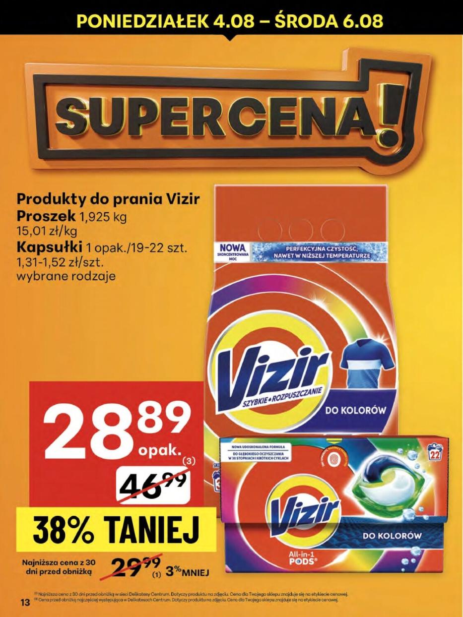 Gazetka promocyjna Delikatesy Centrum str. 13