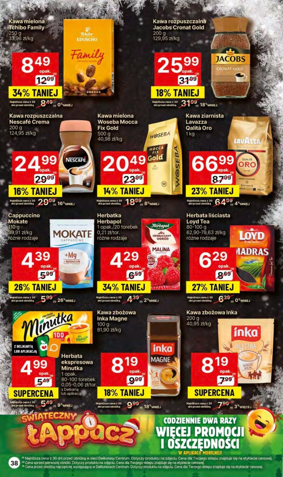 Gazetka promocyjna Delikatesy Centrum str. 38