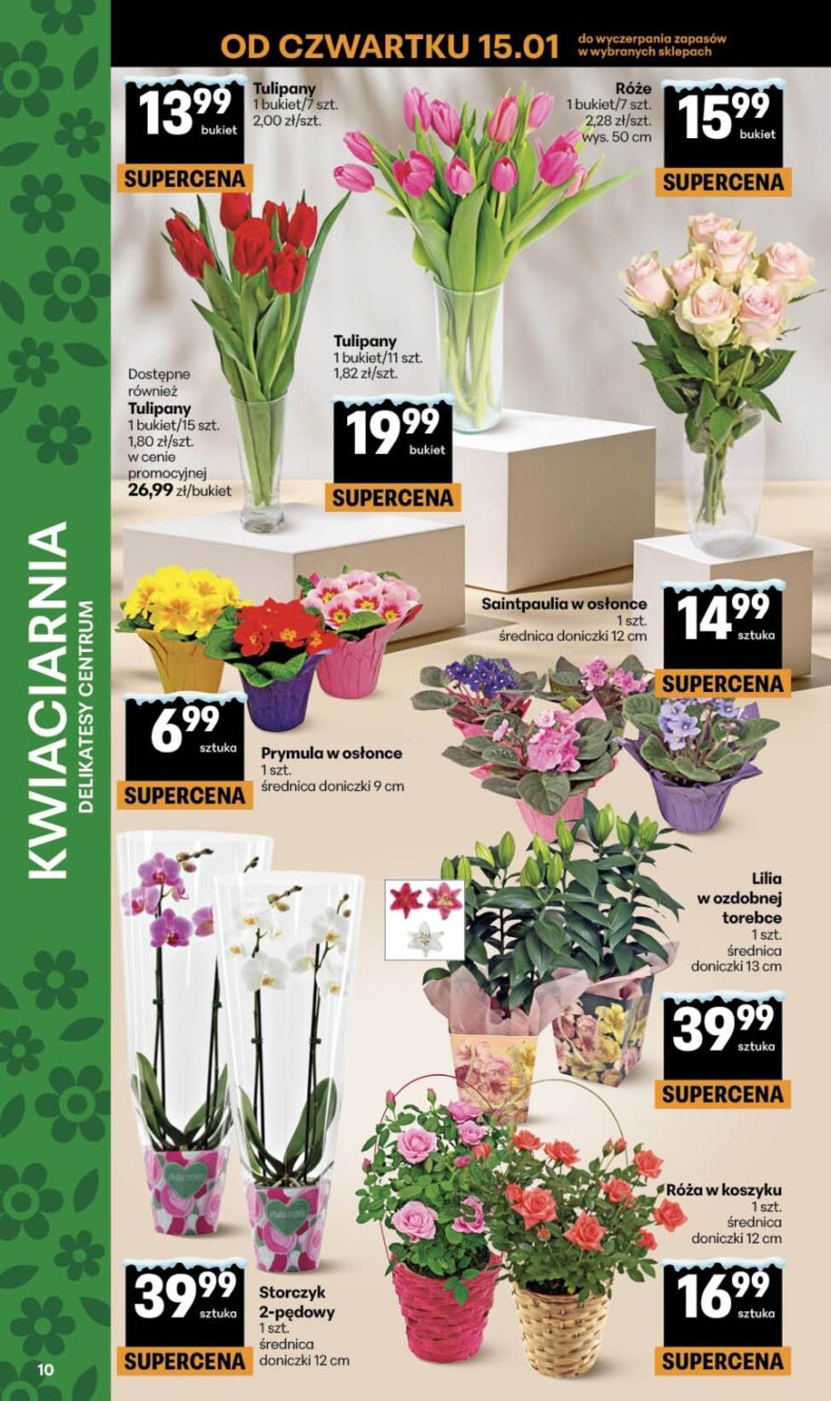 Gazetka promocyjna Delikatesy Centrum str. 10