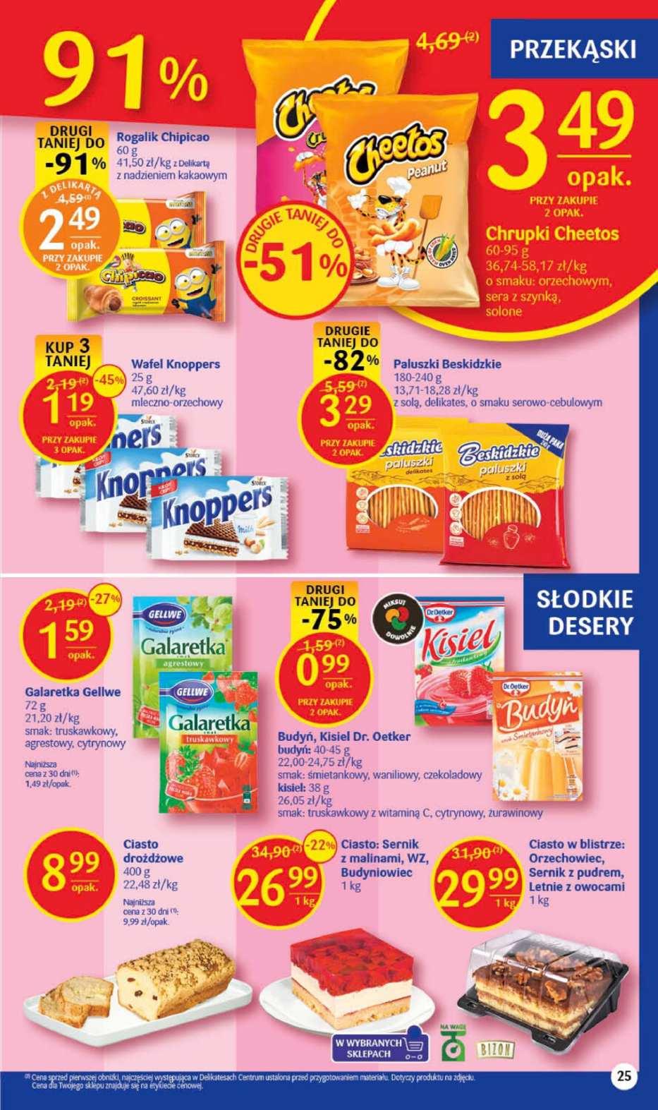 Gazetka promocyjna Delikatesy Centrum str. 25