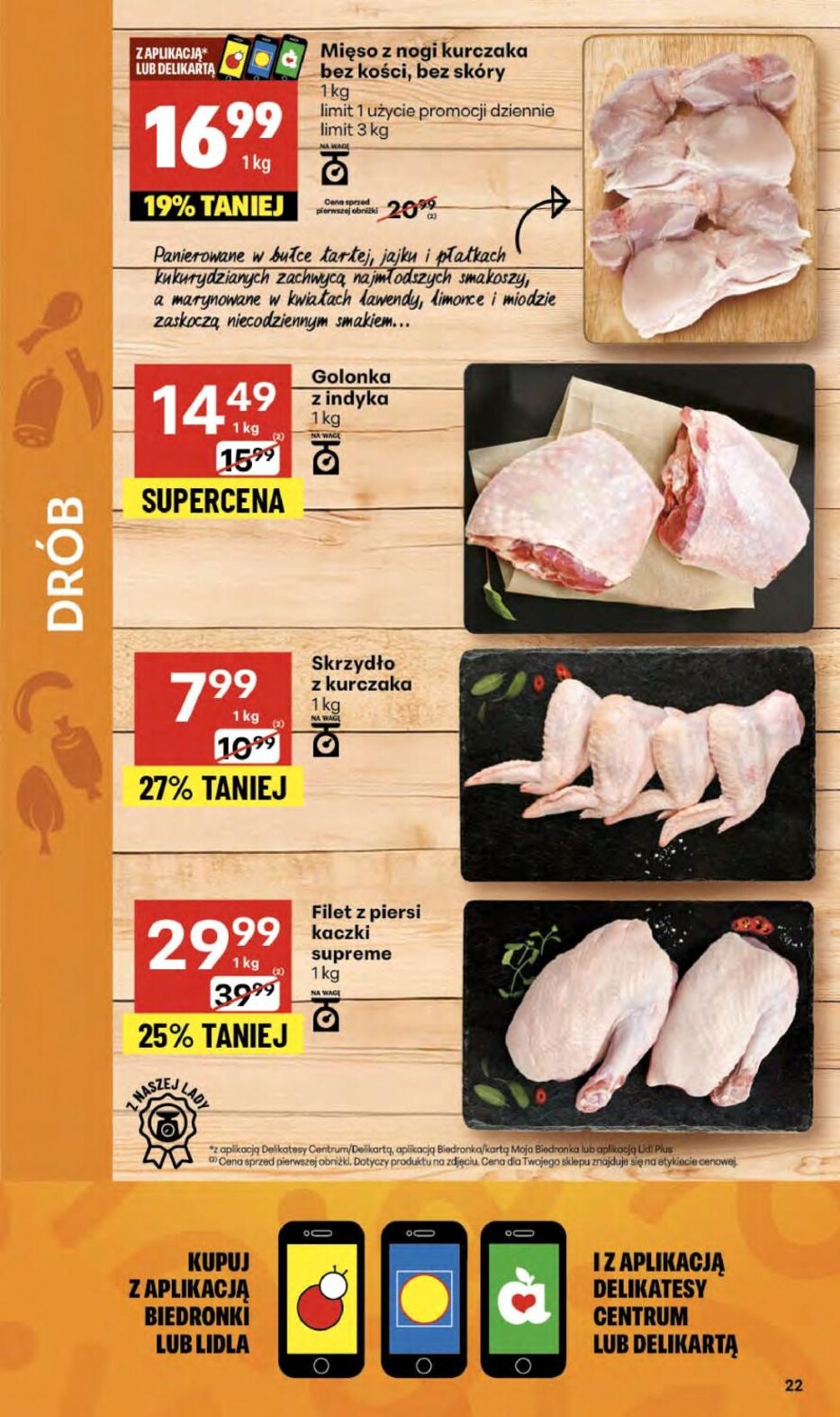 Gazetka promocyjna Delikatesy Centrum str. 22