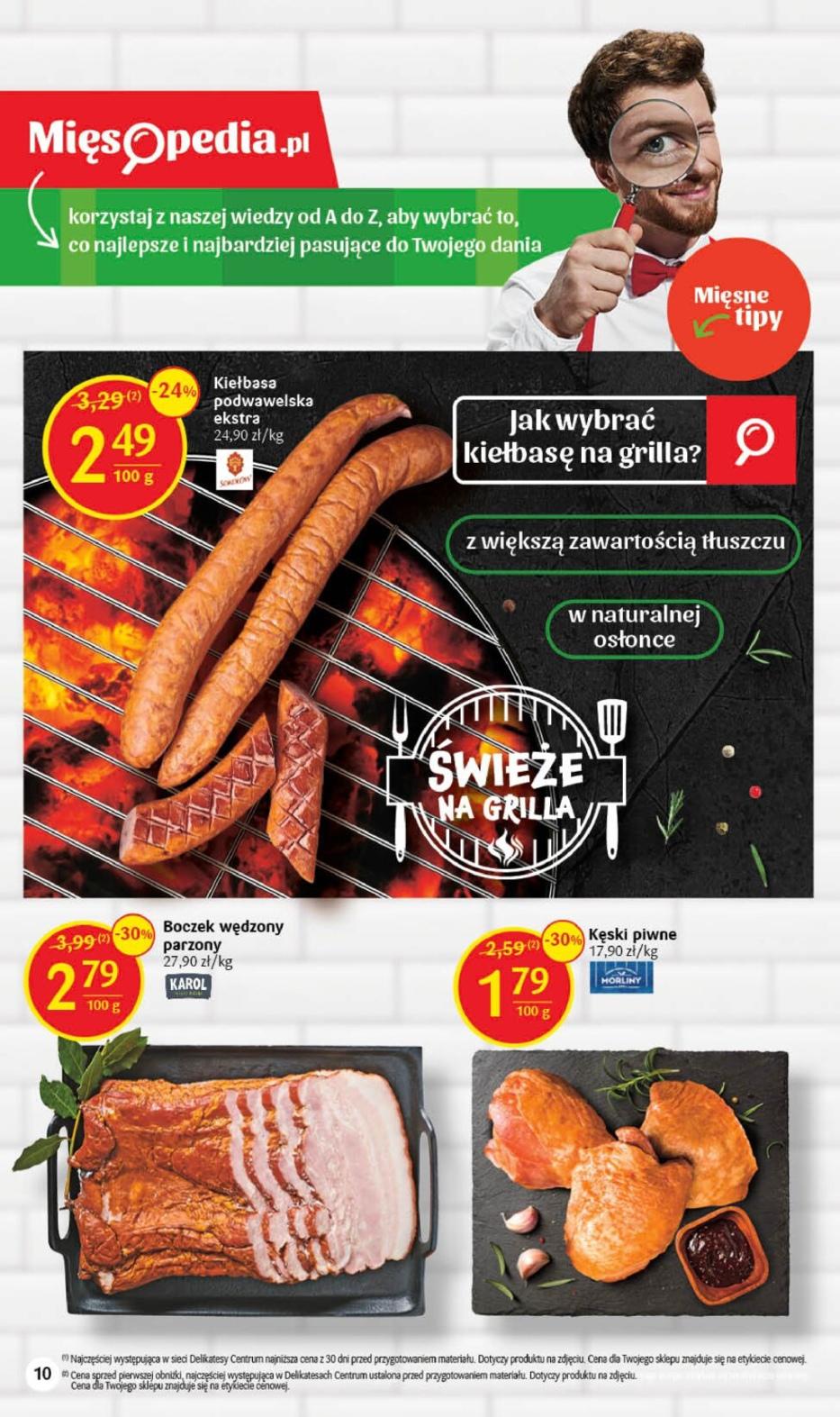 Gazetka promocyjna Delikatesy Centrum str. 10