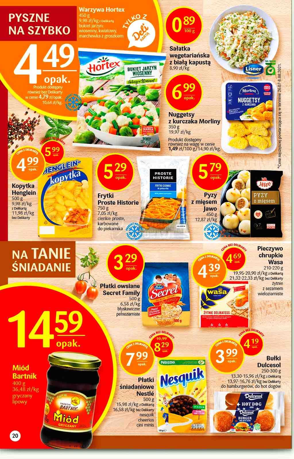 Gazetka promocyjna Delikatesy Centrum str. 20