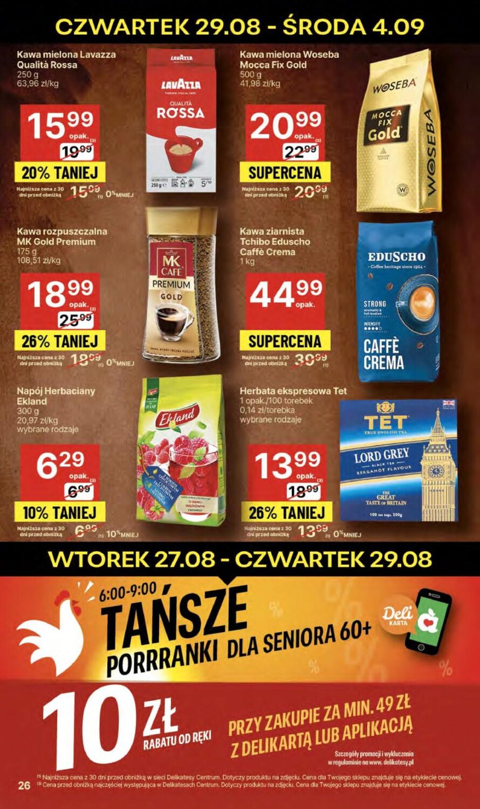 Gazetka promocyjna Delikatesy Centrum str. 26