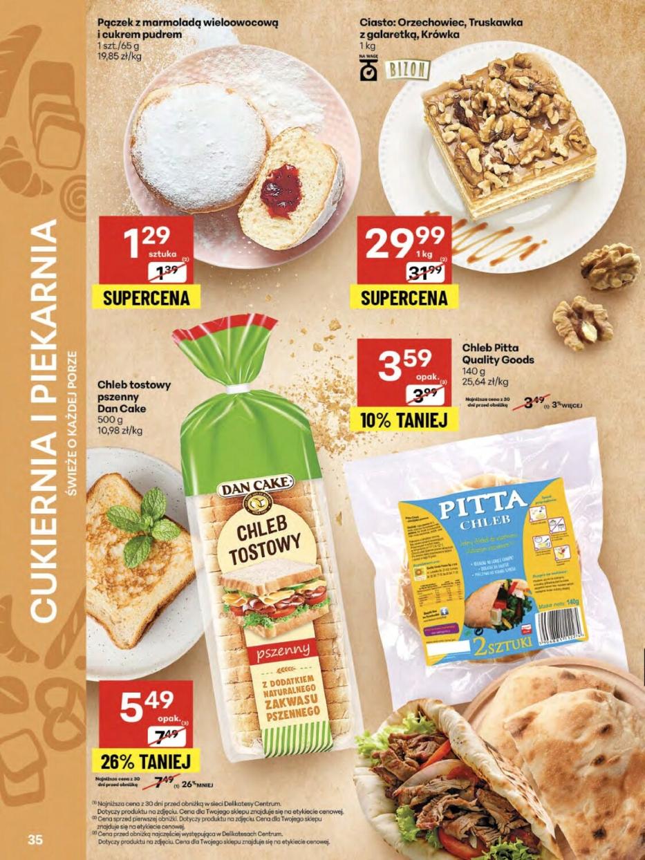 Gazetka promocyjna Delikatesy Centrum str. 35