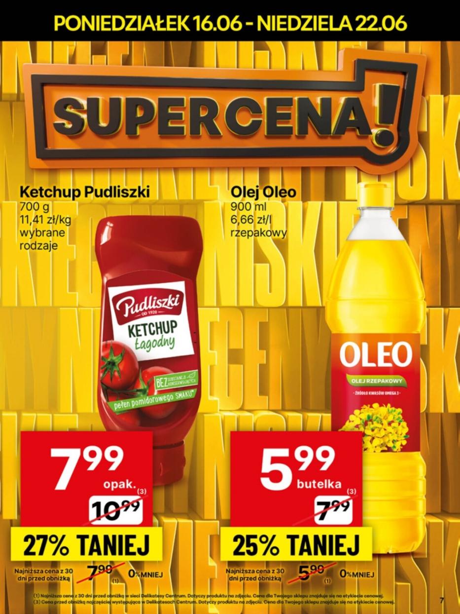 Gazetka promocyjna Delikatesy Centrum str. 7