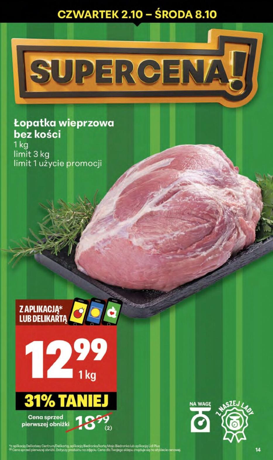 Gazetka promocyjna Delikatesy Centrum str. 14