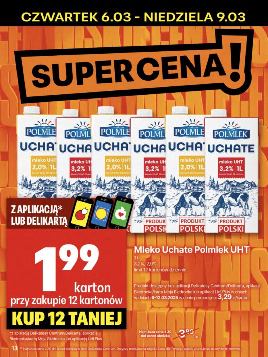 Gazetka promocyjna Delikatesy Centrum str. 13