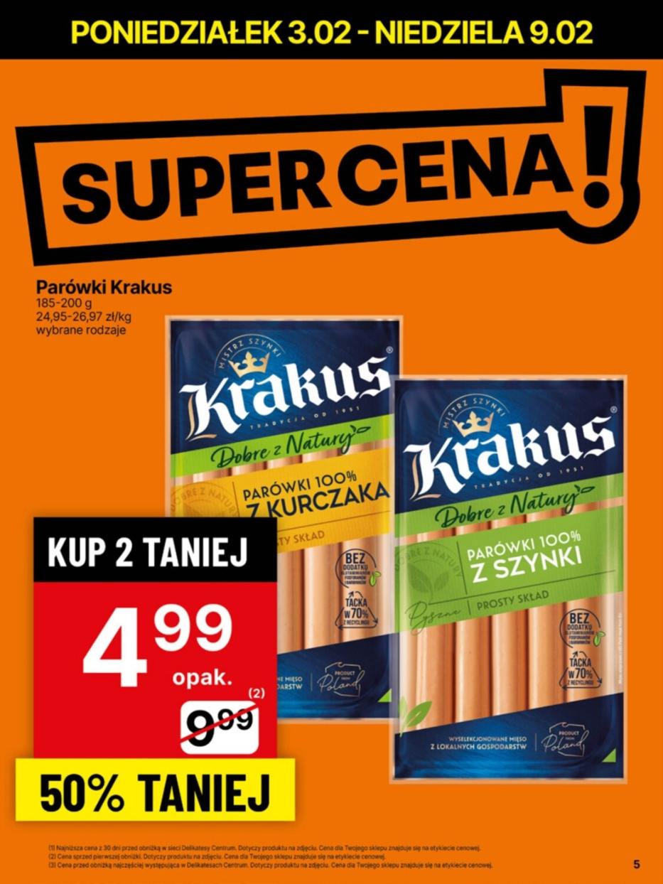 Gazetka promocyjna Delikatesy Centrum str. 5