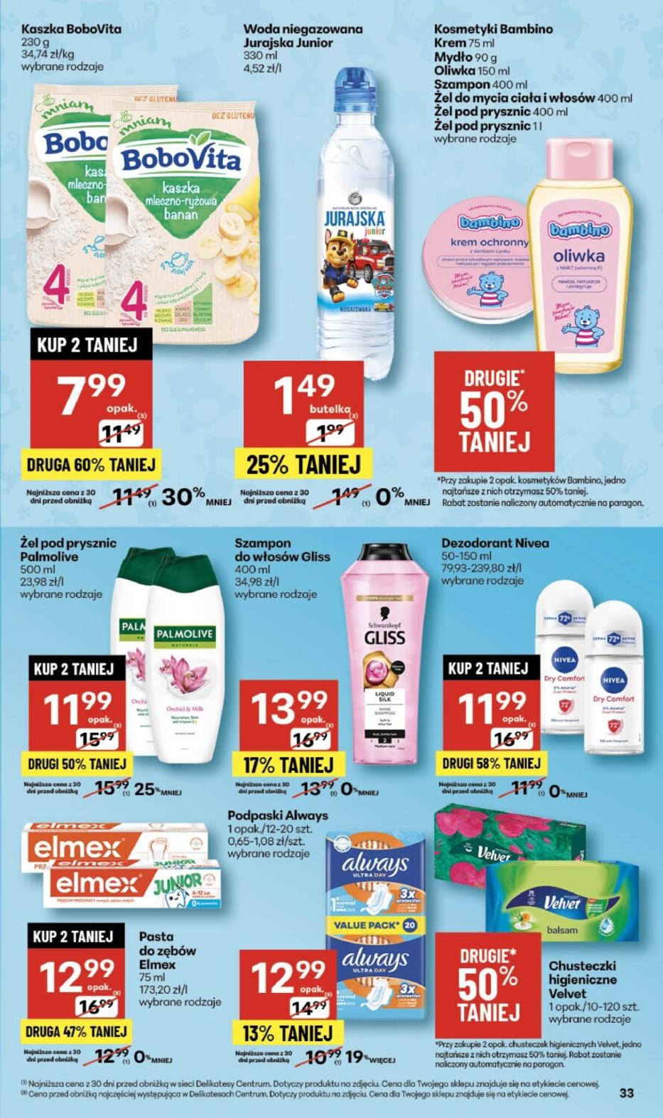 Gazetka promocyjna Delikatesy Centrum str. 33