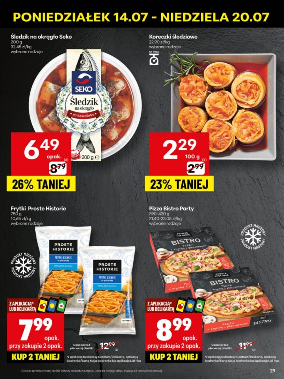 Gazetka promocyjna Delikatesy Centrum str. 29