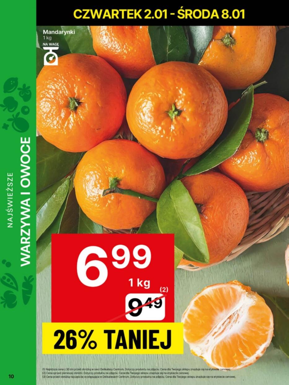 Gazetka promocyjna Delikatesy Centrum str. 10