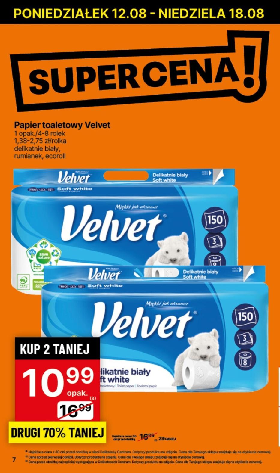 Gazetka promocyjna Delikatesy Centrum str. 7