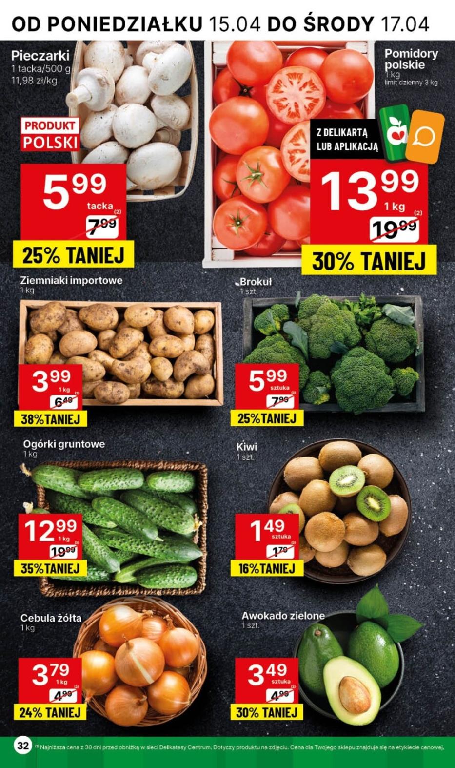 Gazetka promocyjna Delikatesy Centrum str. 32