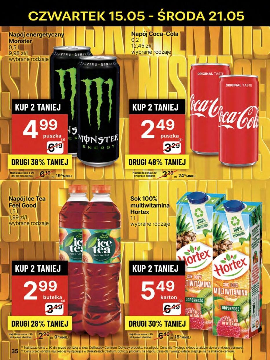 Gazetka promocyjna Delikatesy Centrum str. 35
