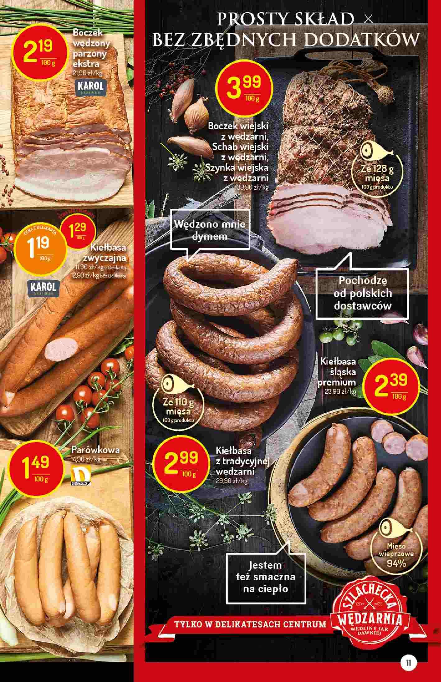Gazetka promocyjna Delikatesy Centrum str. 11