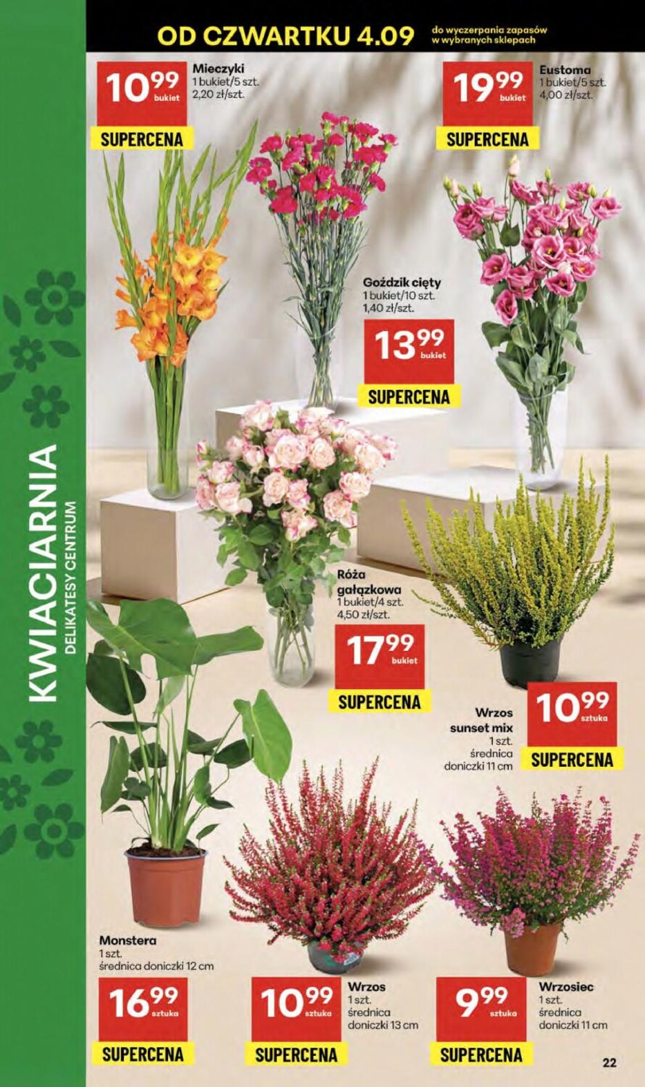 Gazetka promocyjna Delikatesy Centrum str. 22