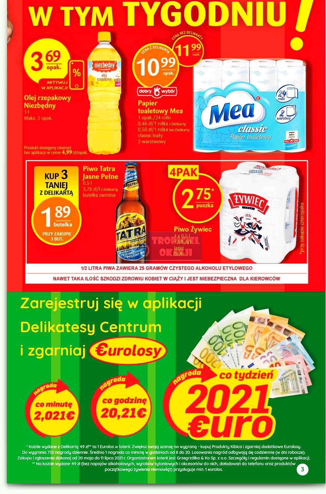 Gazetka promocyjna Delikatesy Centrum str. 3