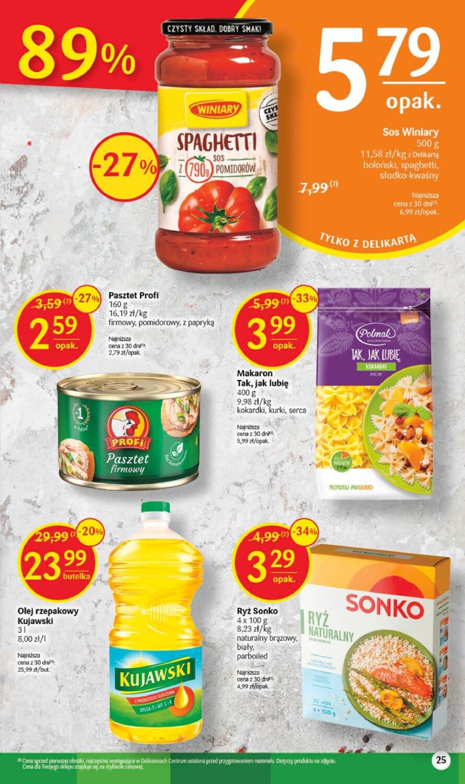Gazetka promocyjna Delikatesy Centrum str. 25