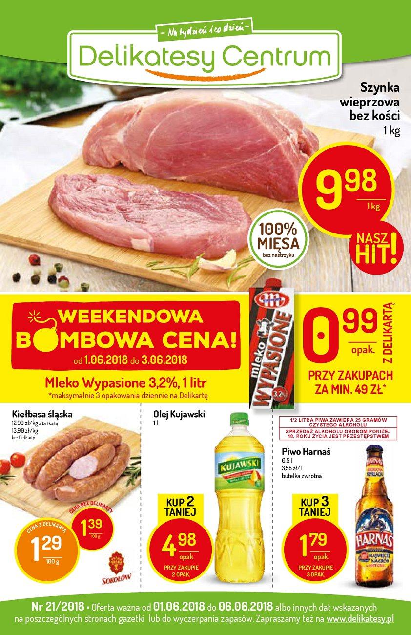 Gazetka promocyjna Delikatesy Centrum str. 1