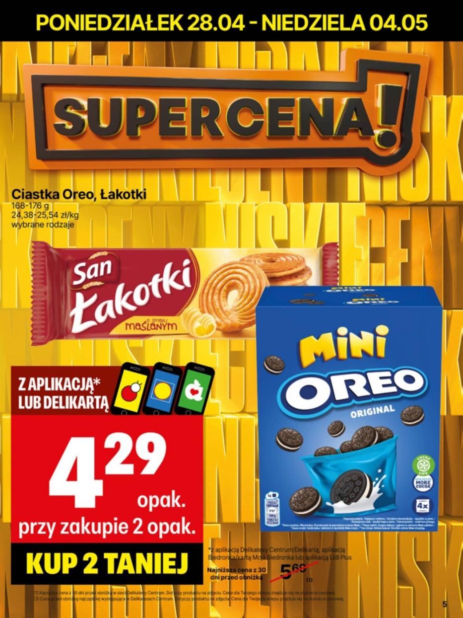 Gazetka promocyjna Delikatesy Centrum str. 5