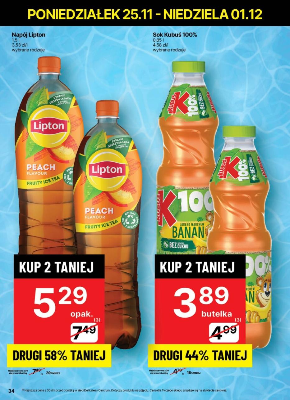 Gazetka promocyjna Delikatesy Centrum str. 34
