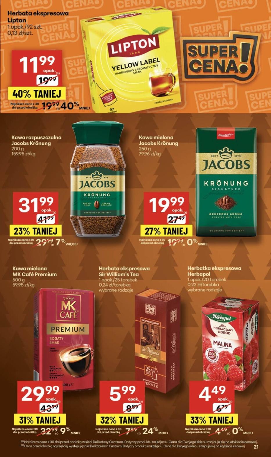 Gazetka promocyjna Delikatesy Centrum str. 21