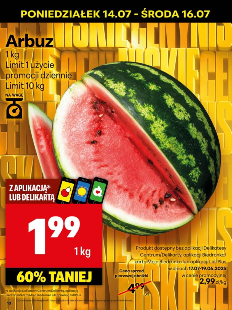 Gazetka promocyjna Delikatesy Centrum str. 10