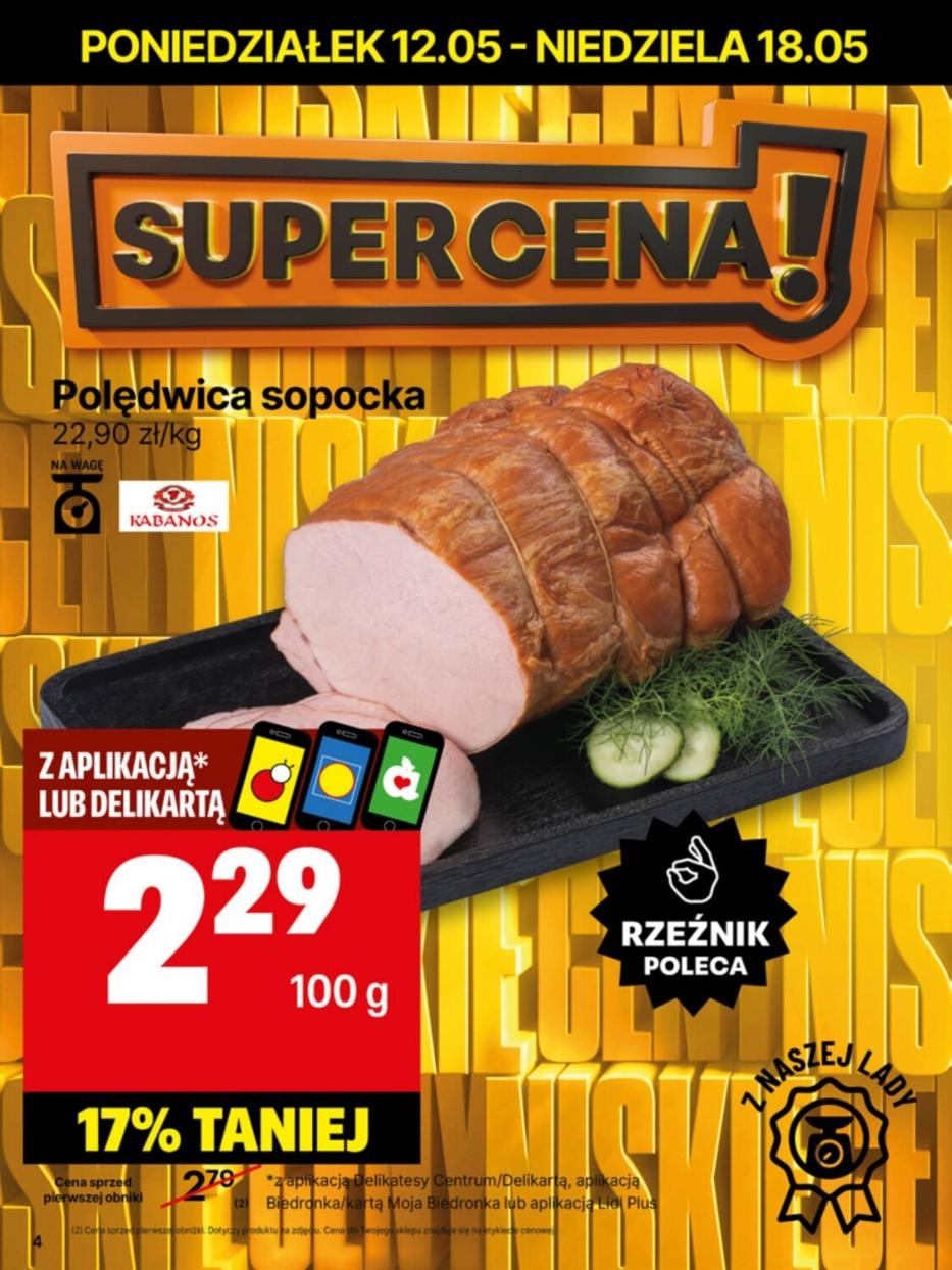 Gazetka promocyjna Delikatesy Centrum str. 4