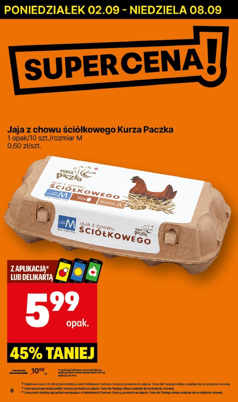 Gazetka promocyjna Delikatesy Centrum str. 6