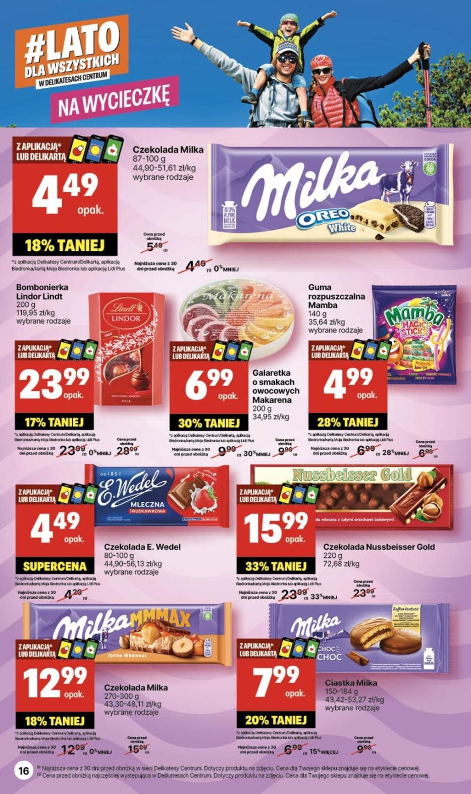 Gazetka promocyjna Delikatesy Centrum str. 16