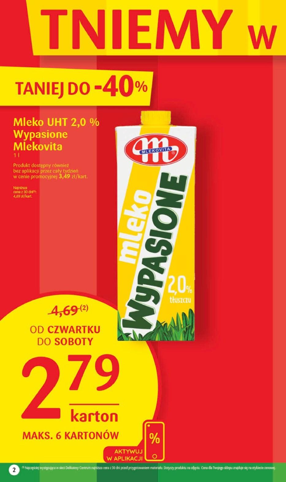 Gazetka promocyjna Delikatesy Centrum str. 2