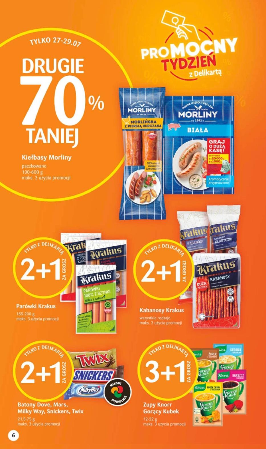 Gazetka promocyjna Delikatesy Centrum str. 6