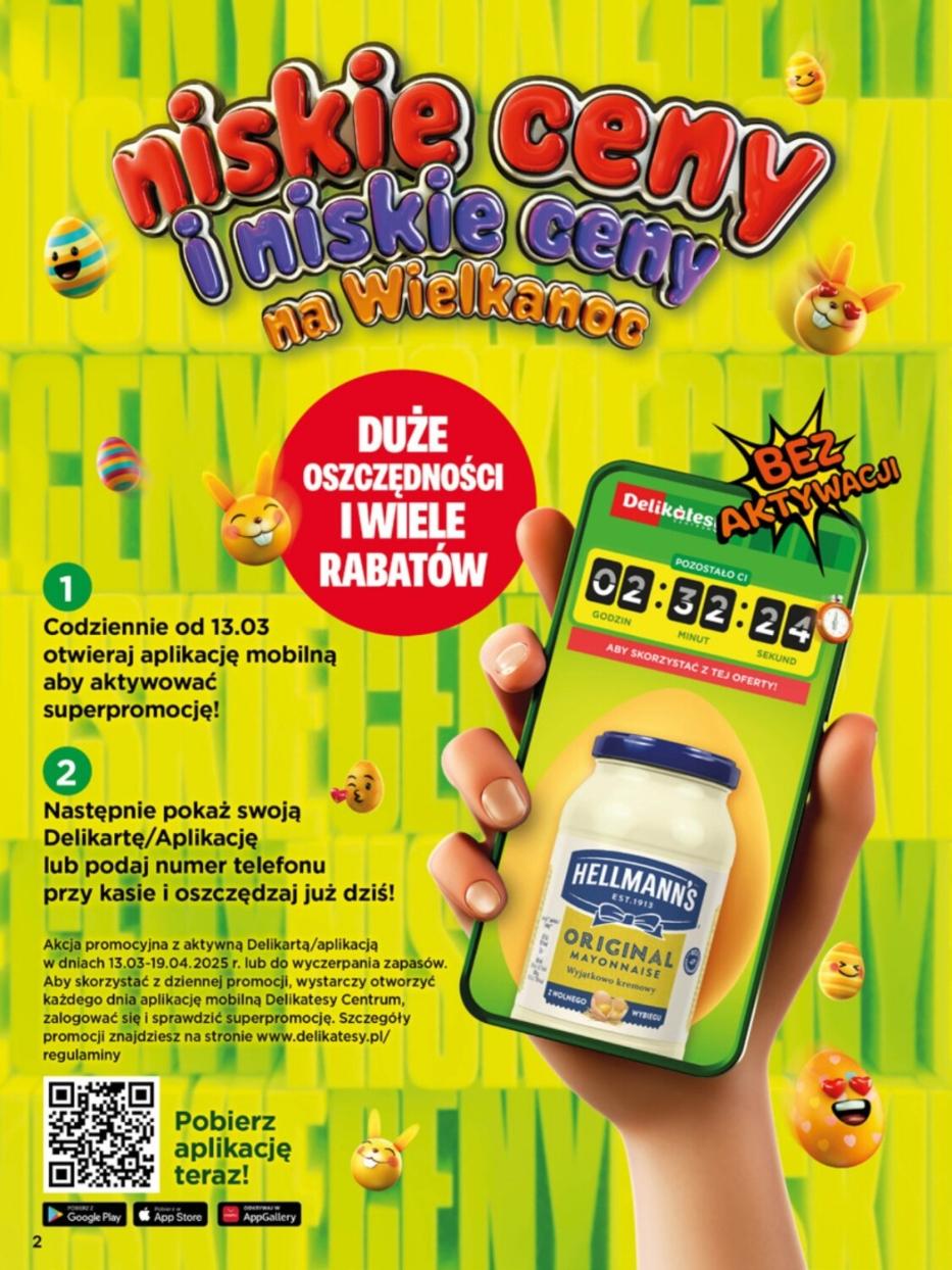 Gazetka promocyjna Delikatesy Centrum str. 2