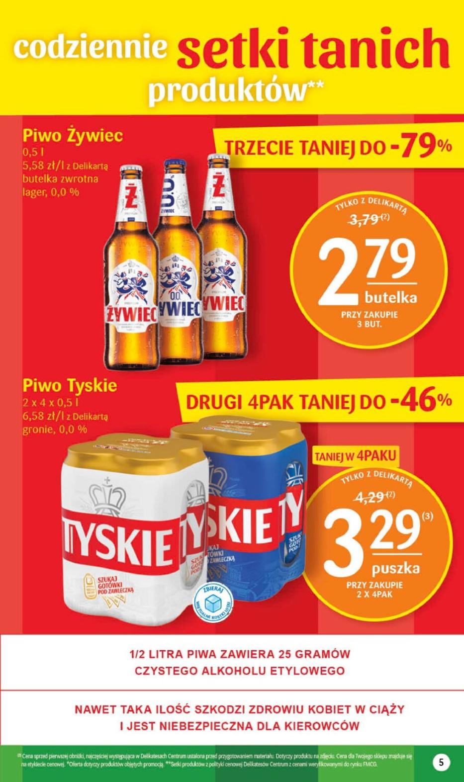Gazetka promocyjna Delikatesy Centrum str. 5