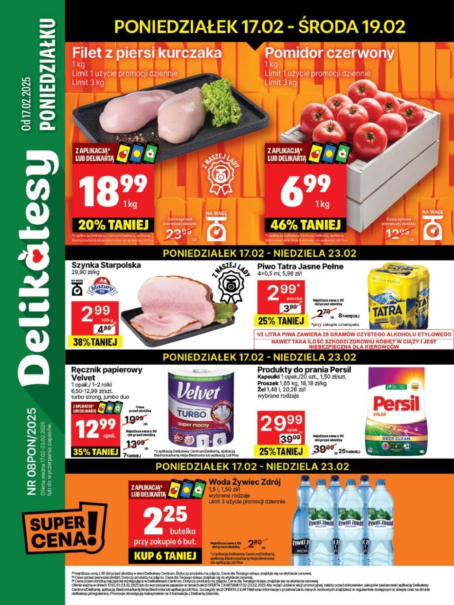 Gazetka promocyjna Delikatesy Centrum str. 1