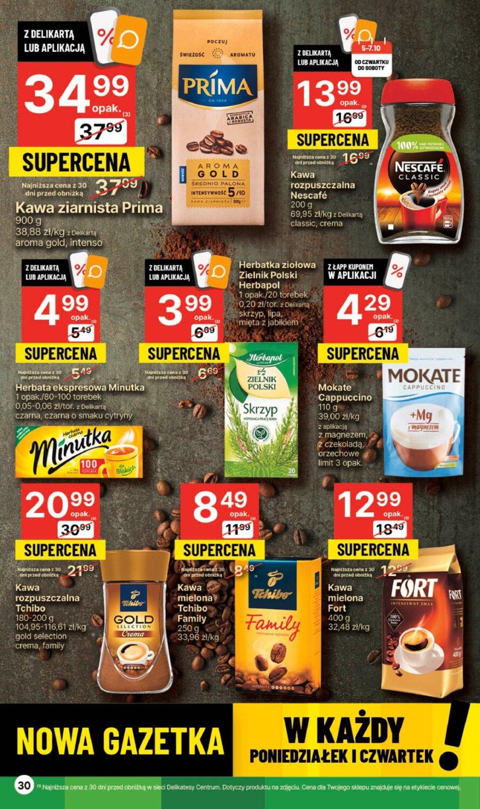 Gazetka promocyjna Delikatesy Centrum str. 30