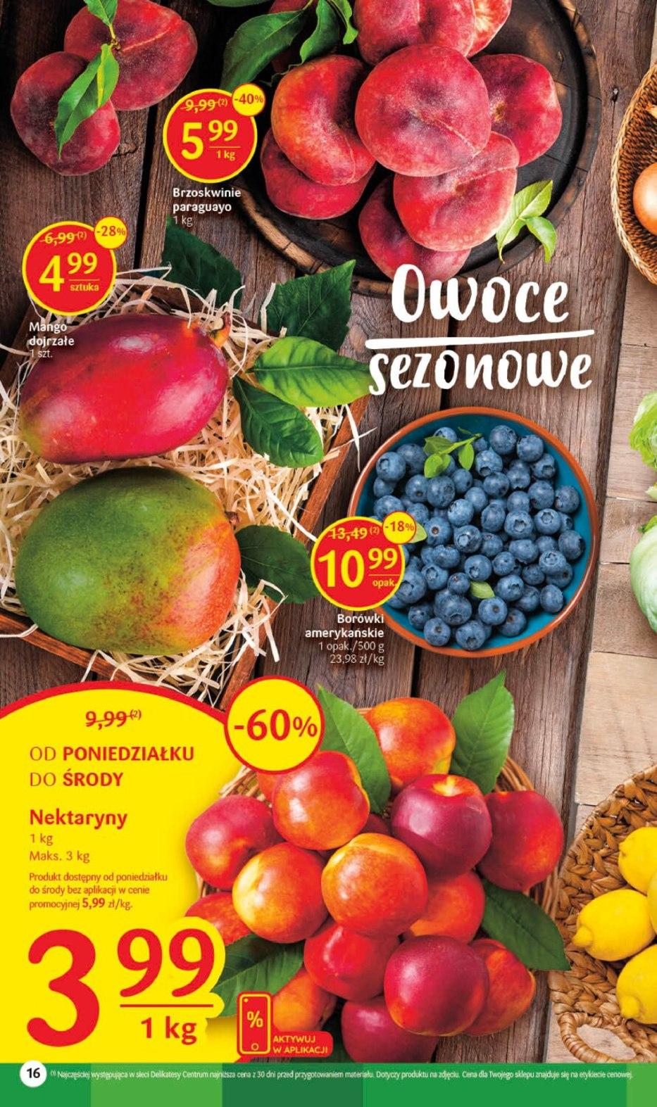 Gazetka promocyjna Delikatesy Centrum str. 16