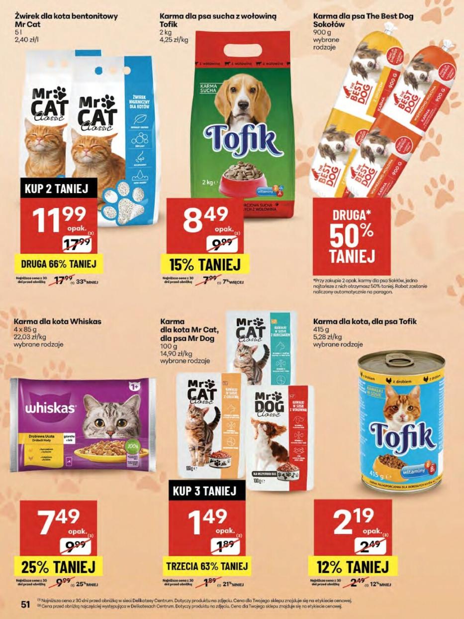 Gazetka promocyjna Delikatesy Centrum str. 51