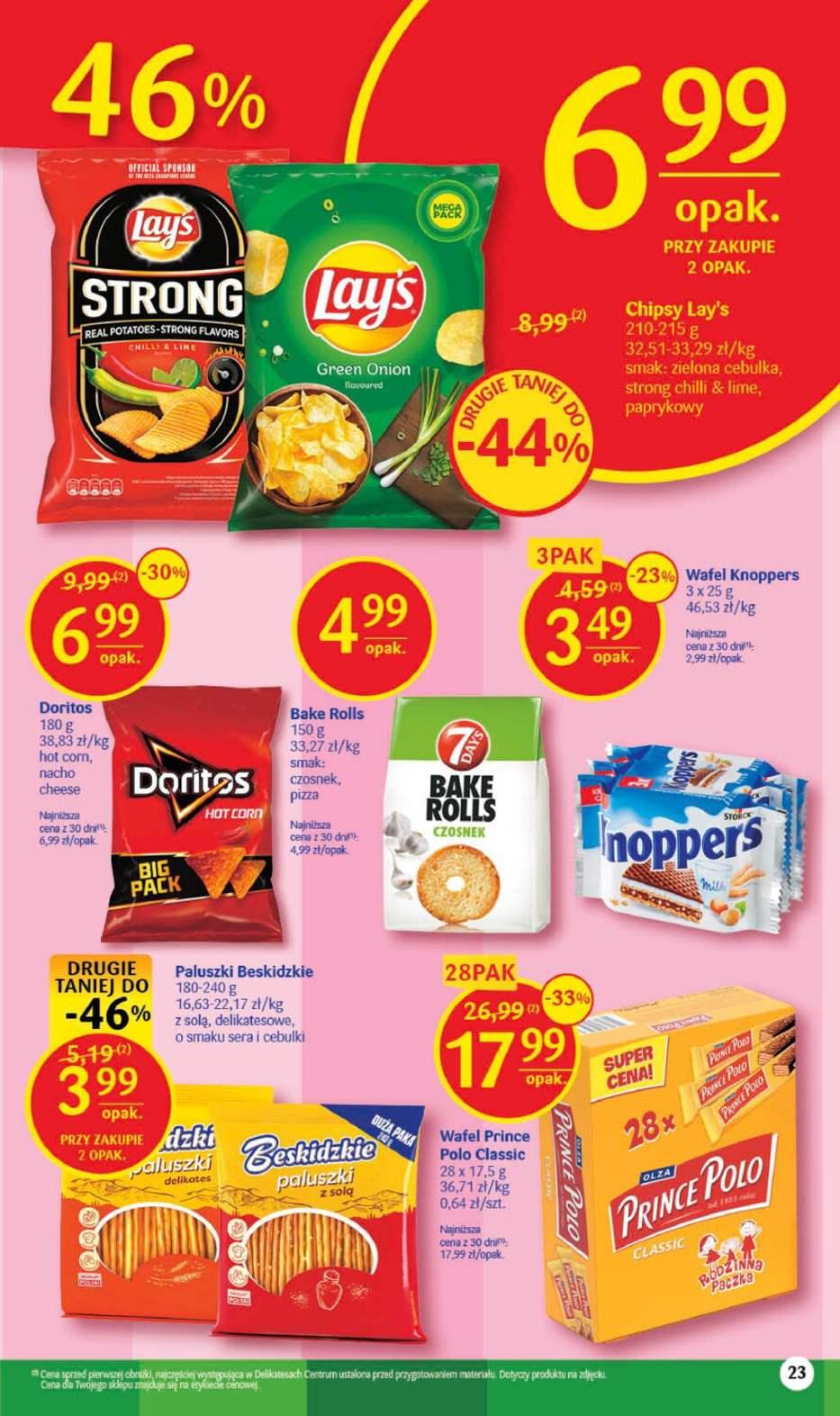 Gazetka promocyjna Delikatesy Centrum str. 23