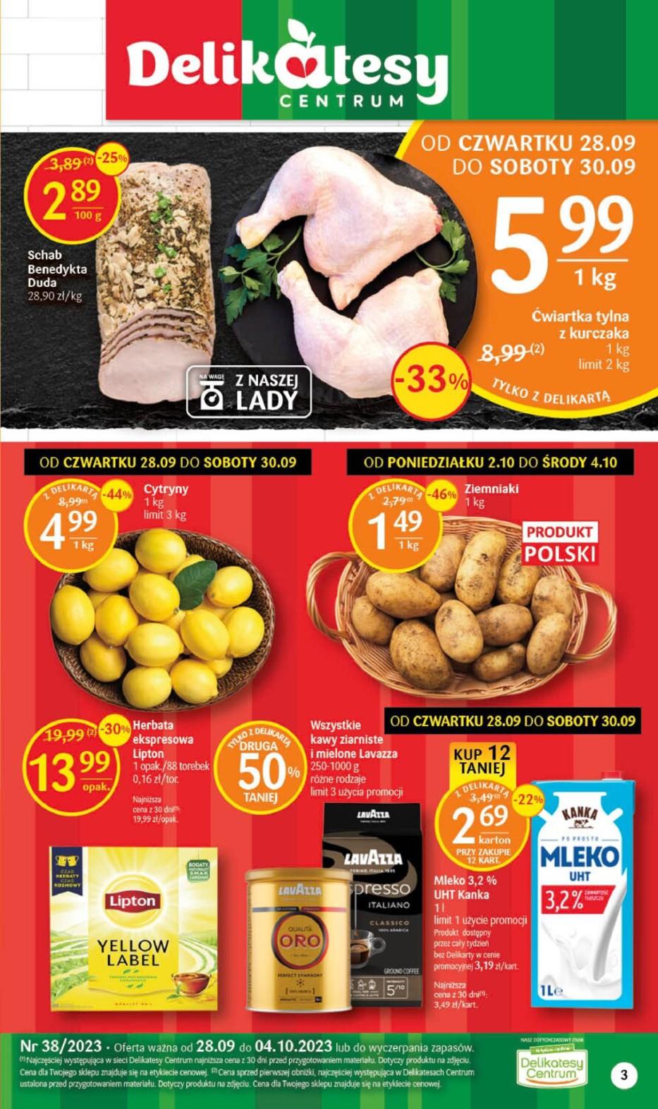 Gazetka promocyjna Delikatesy Centrum str. 3