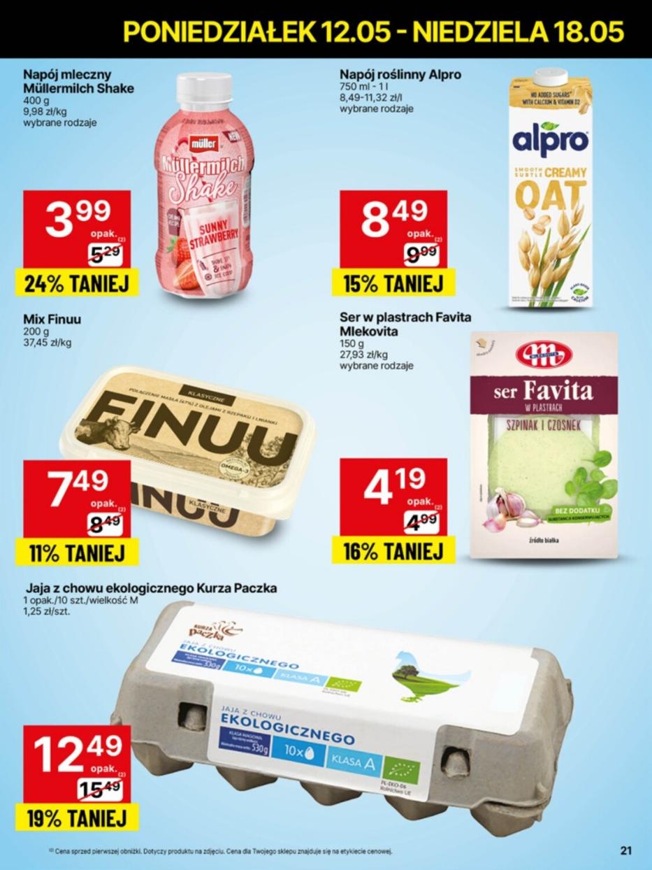 Gazetka promocyjna Delikatesy Centrum str. 21