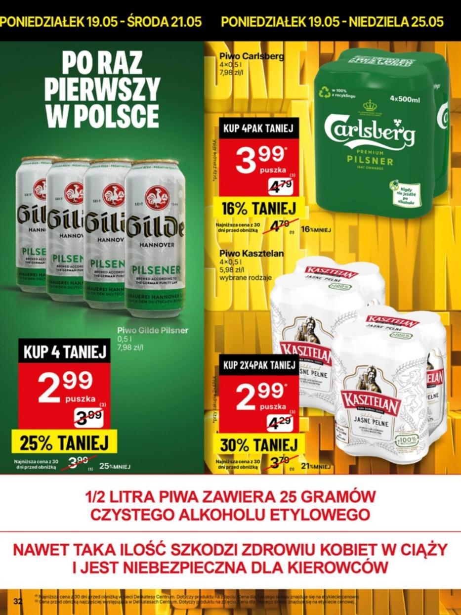 Gazetka promocyjna Delikatesy Centrum str. 32