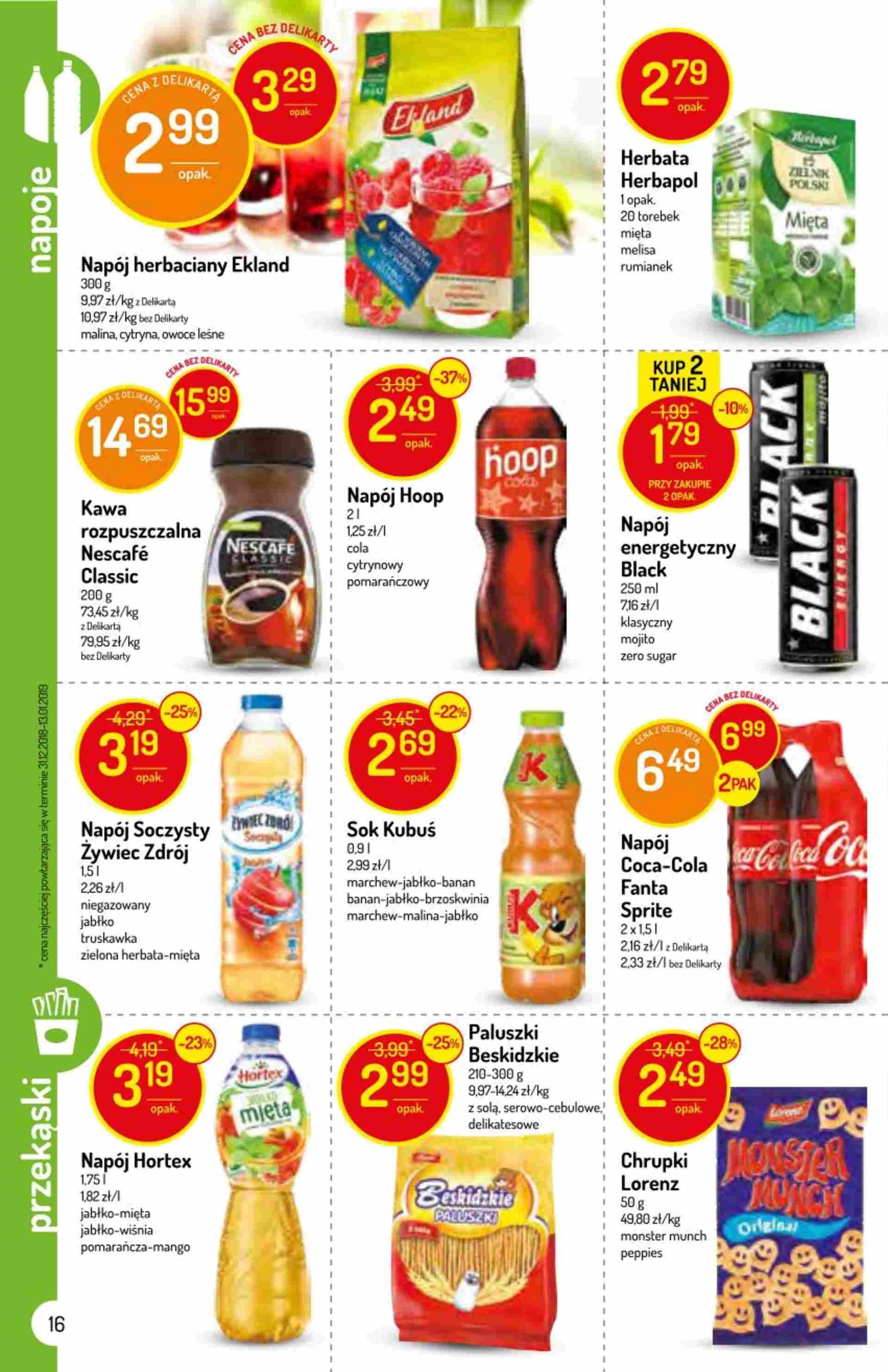 Gazetka promocyjna Delikatesy Centrum str. 16