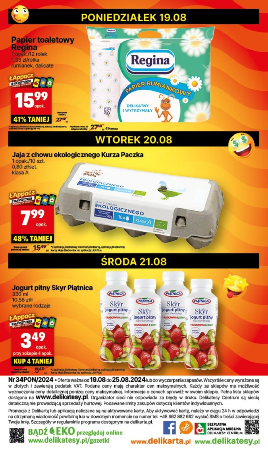 Gazetka promocyjna Delikatesy Centrum str. 24