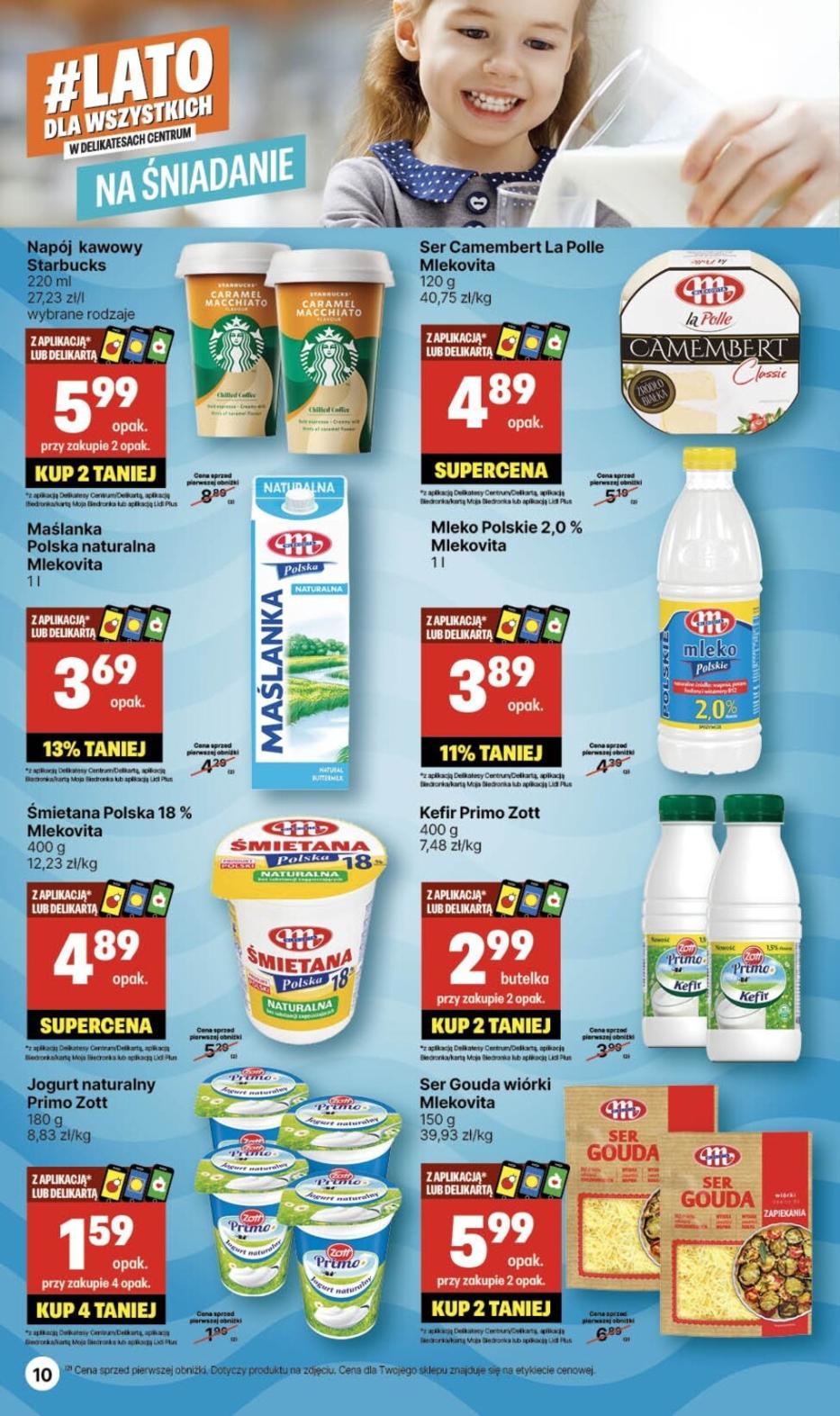 Gazetka promocyjna Delikatesy Centrum str. 10