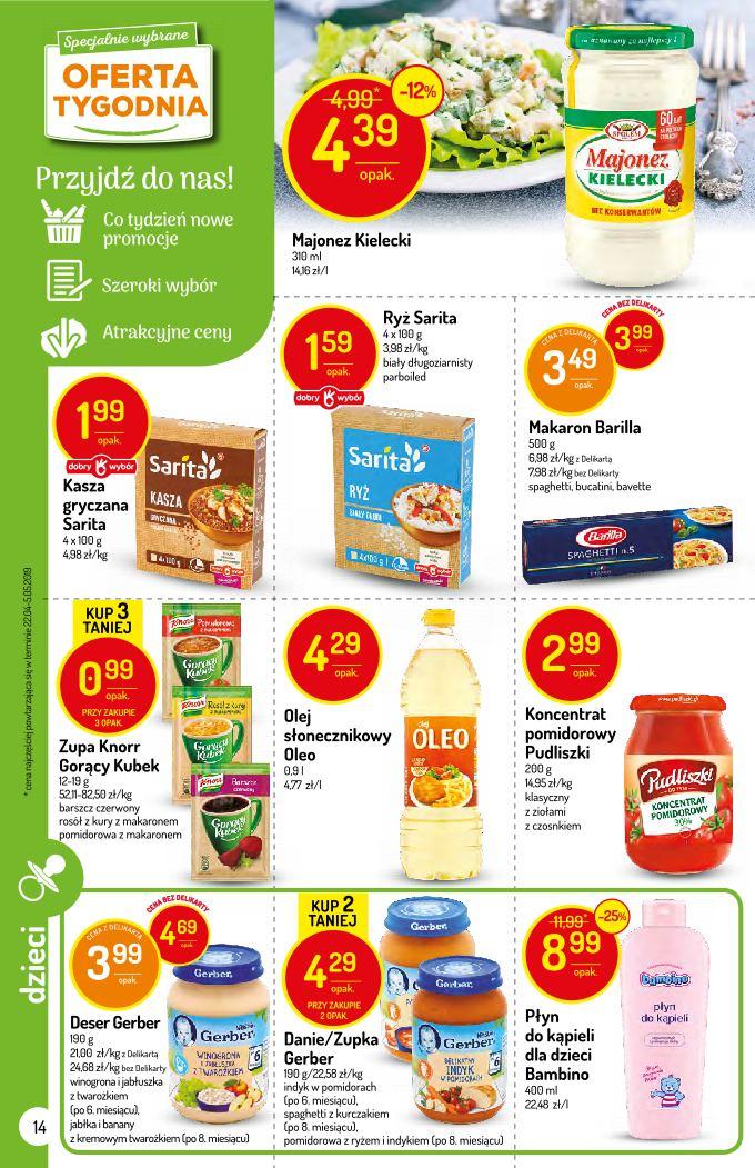 Gazetka promocyjna Delikatesy Centrum str. 14