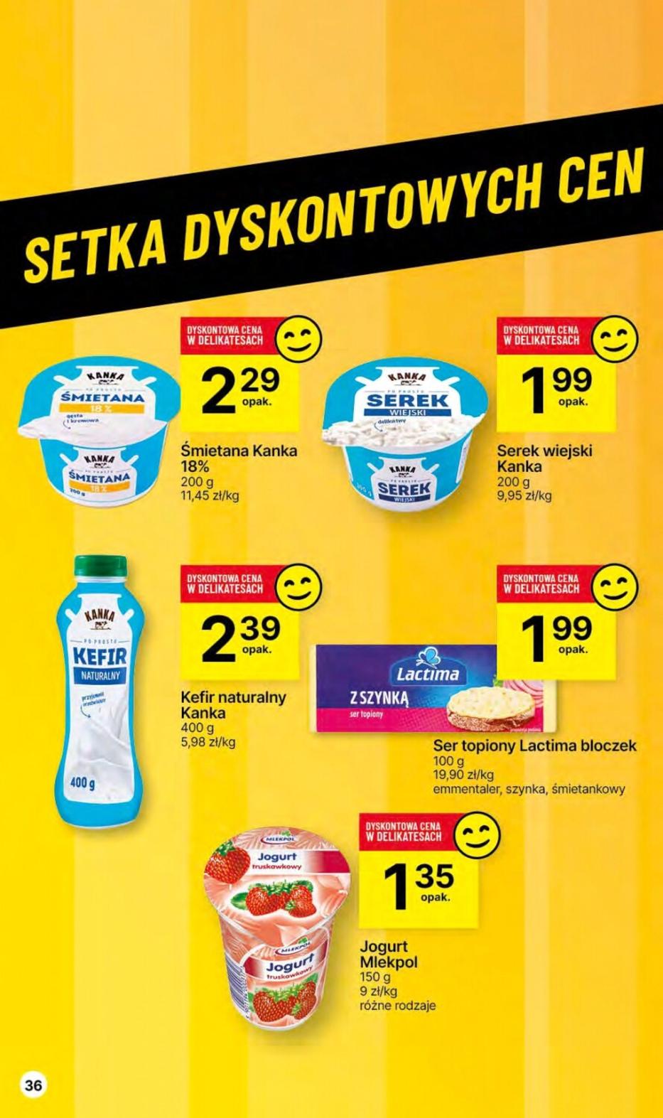 Gazetka promocyjna Delikatesy Centrum str. 36
