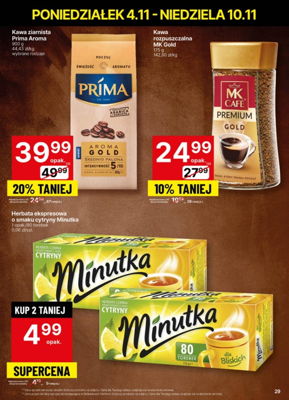 Gazetka promocyjna Delikatesy Centrum str. 29